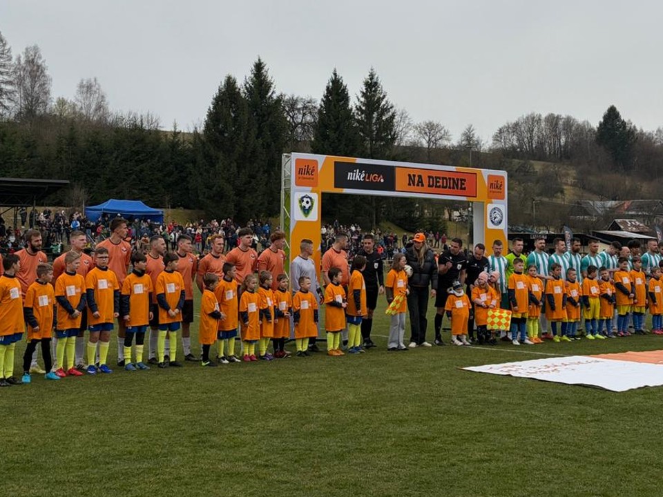 Momentka zo zápasu Poniky - Braväcovo v VII. lige ObFZ Banská Bystrica. 