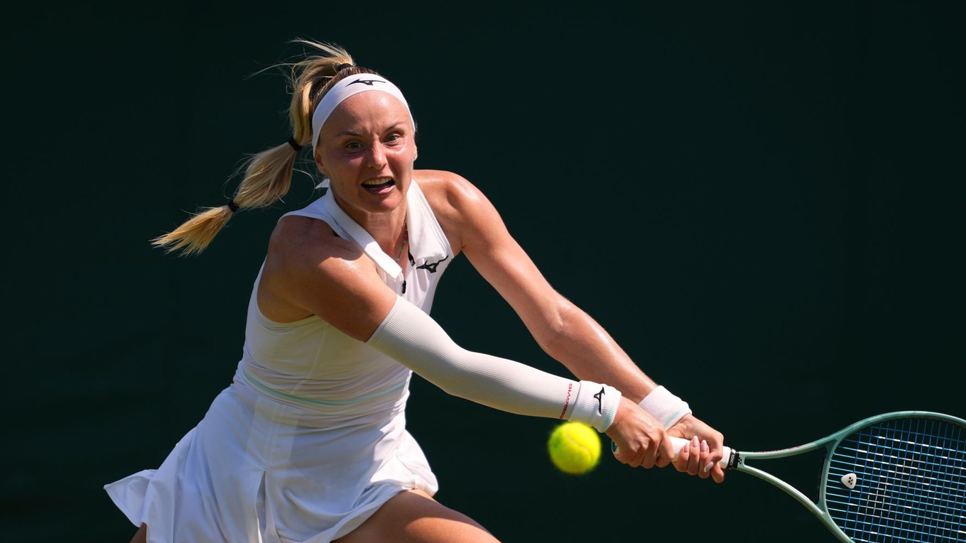 Slovenská tenistka Rebecca Šramková.