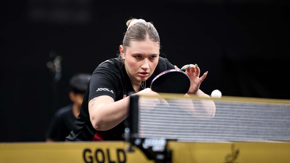 Slovenská stolná tenistka Tatiana Kukuľková.
