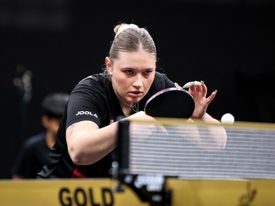 Slovenská stolná tenistka Tatiana Kukuľková.