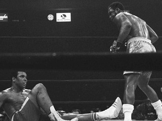 Zápas storočia Joe Frazier (vpravo) vs. Muhammad Ali v marci 1971.