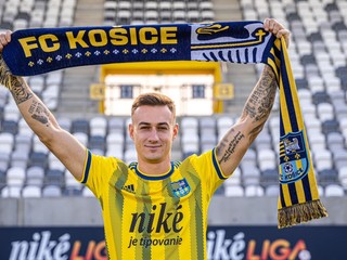 Dominik Kružliak v drese FC Košice.