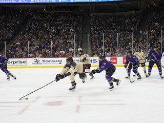 Fotka zo zápasu Minnesota - Montreal.