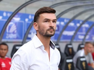 Na snímke slovenský tréner Michal Gašparík. 