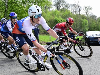 Slovenský cyklista Lukáš Kubiš. 