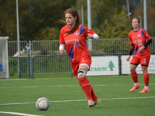 Mária Petrová v drese Partizán Bardejov.