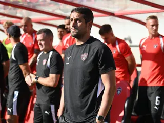 Tréner Spartaka Antonio Muňoz.