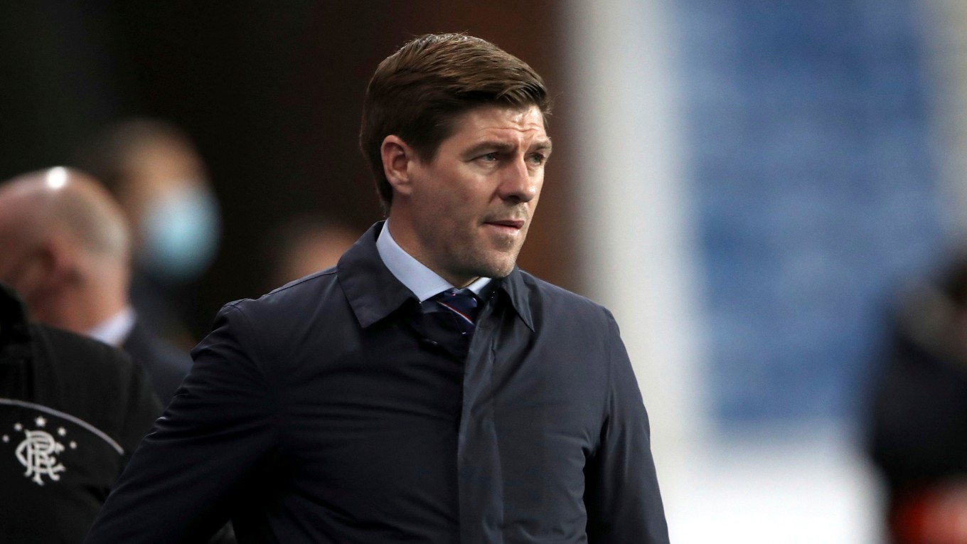 Steven Gerrard, tréner Glasgow Rangers.