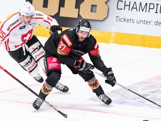 Momentka zo zápasu Nemecko - Švajčiarsko.