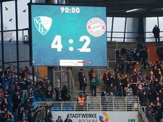 Po zápase VfL Bochum - Bayern Mníchov.