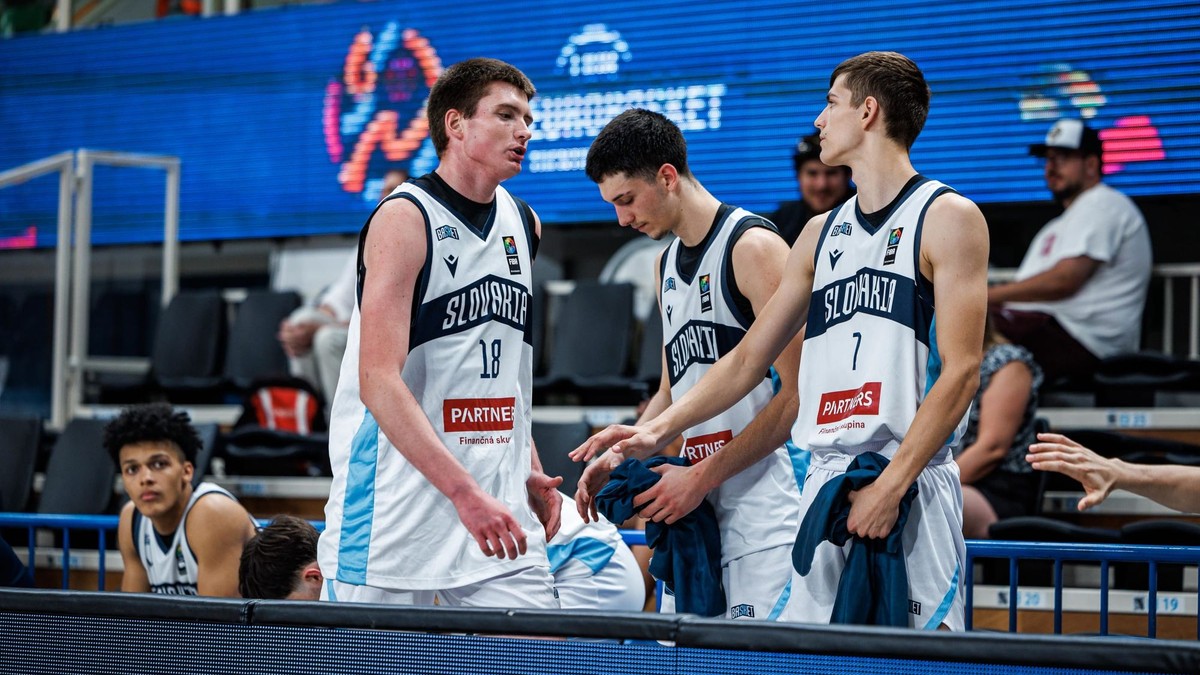Basketbalisti Slovenska do 18 rokov