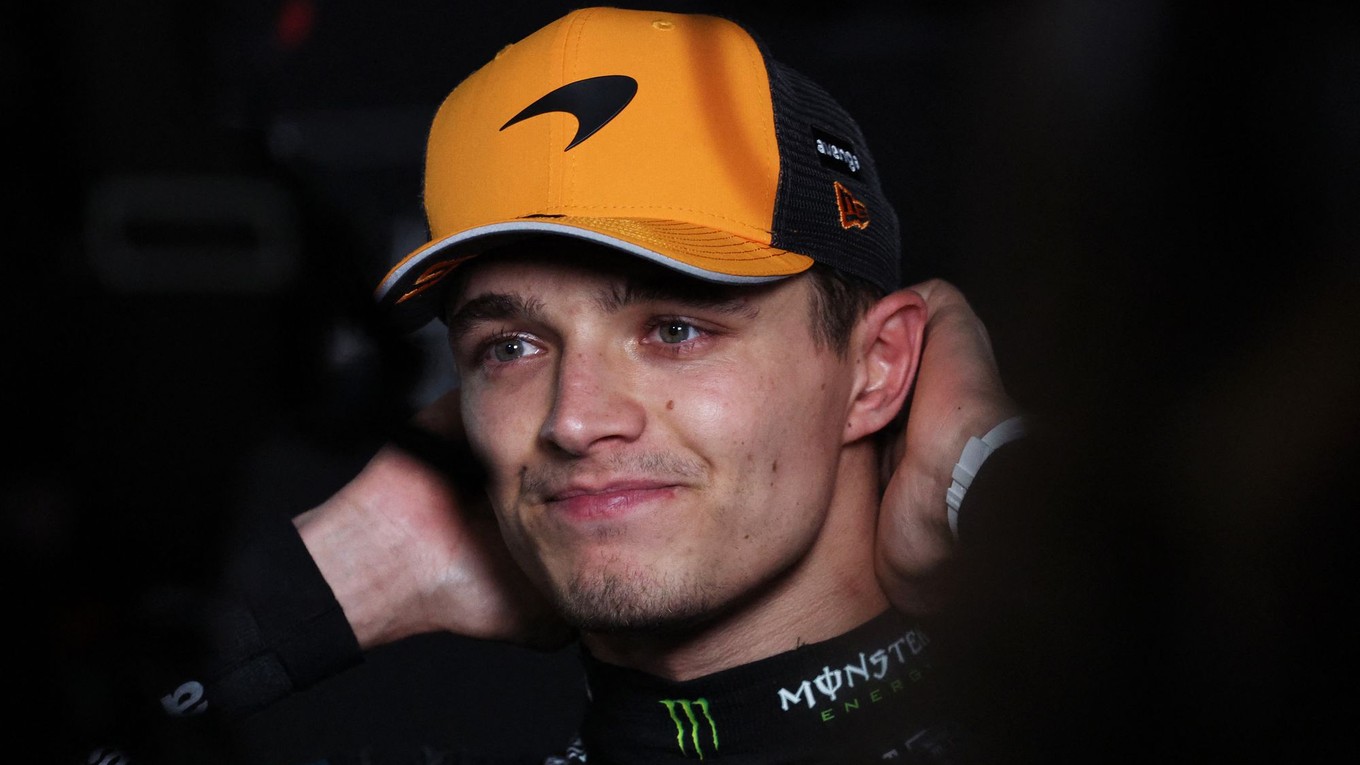 Lando Norris pred Veľkou cenou Japonska 2025.