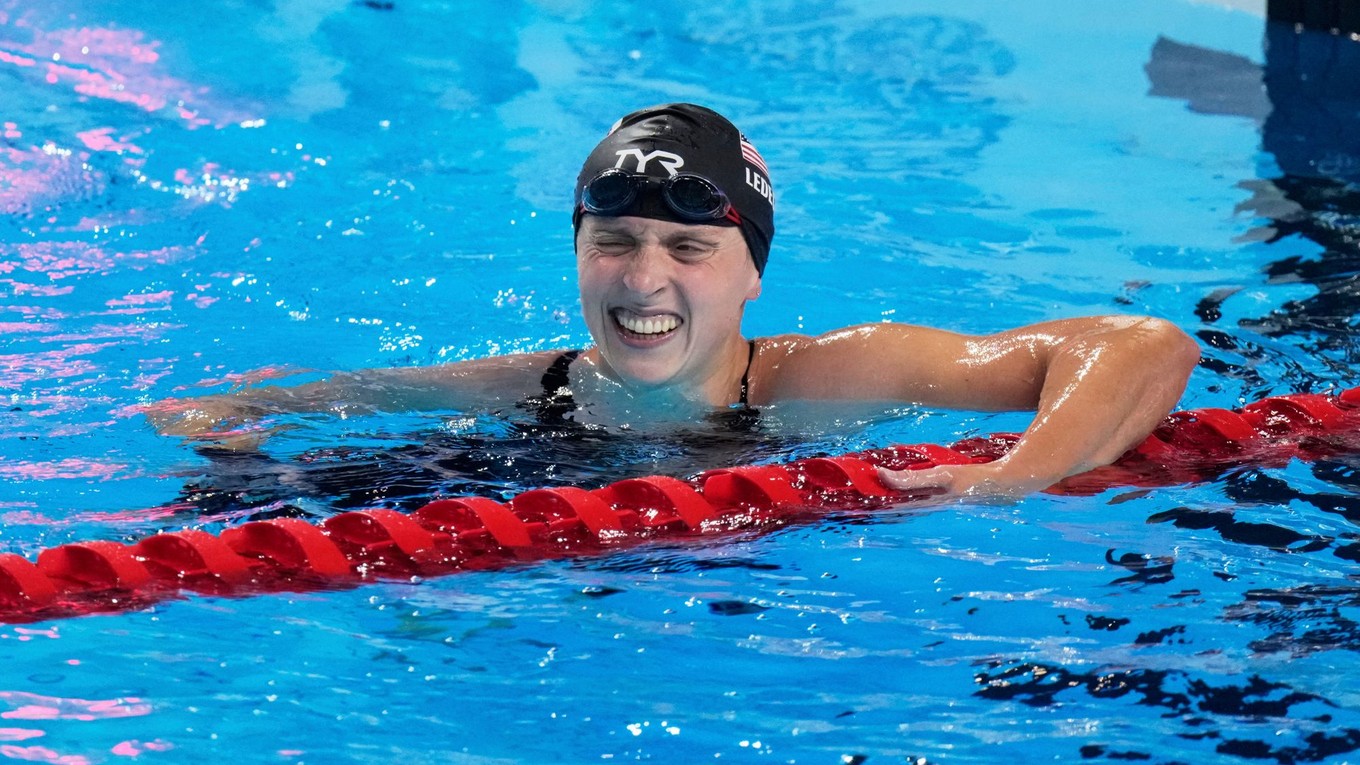 Katie Ledecká. 