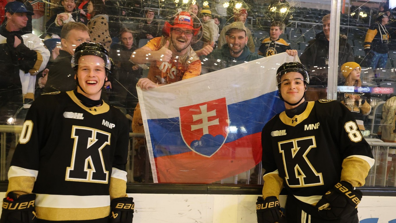 Tomáš Pobežal (vľavo) a Alex Mišiak.