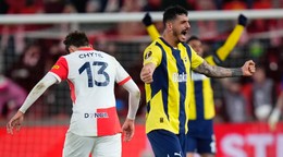 Momentka zo zápasu Slavia - Fenerbahce