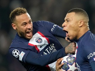 Kylian Mbappé a Neymar. 