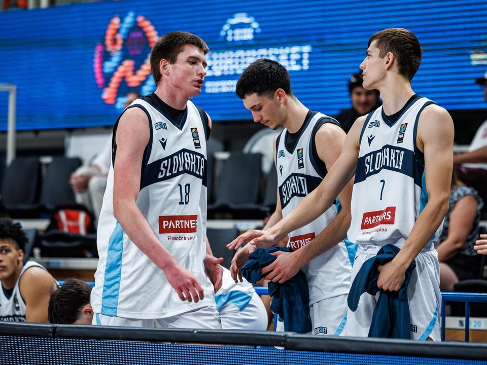 Basketbalisti Slovenska do 18 rokov