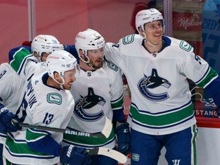 Hokejisti tímu Vancouver Canucks.