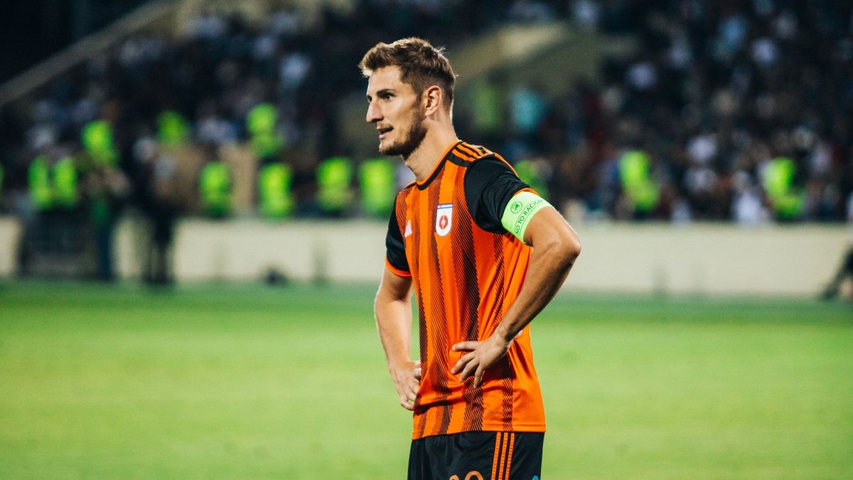 Martin Chrien v zápase proti FC Noah.