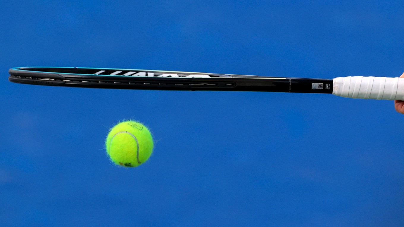 Tenis, ilustračná fotografia.