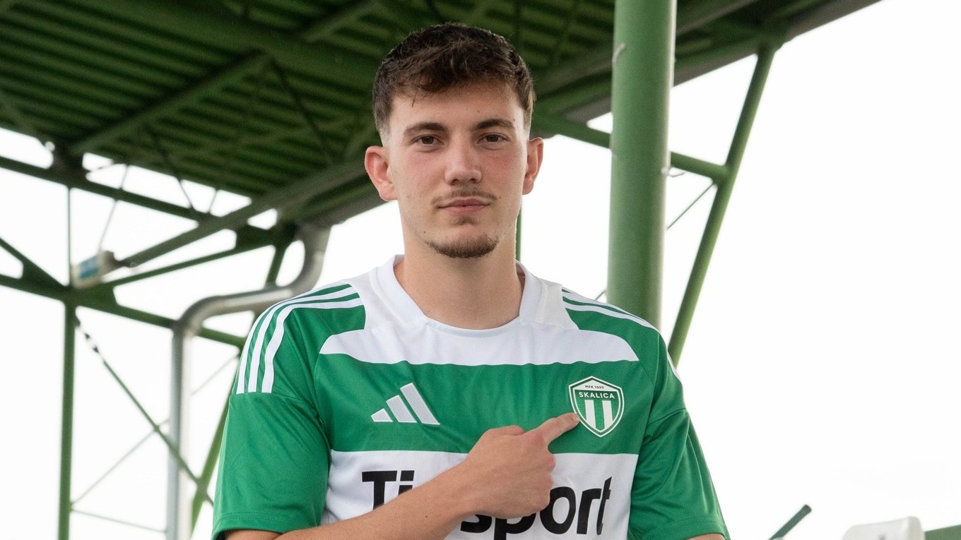 Sean Seitz v drese MFK Skalica.