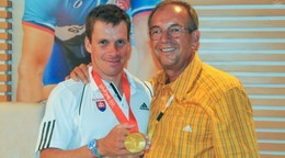 Michal Martikán a Zdenek Ďuriš. 