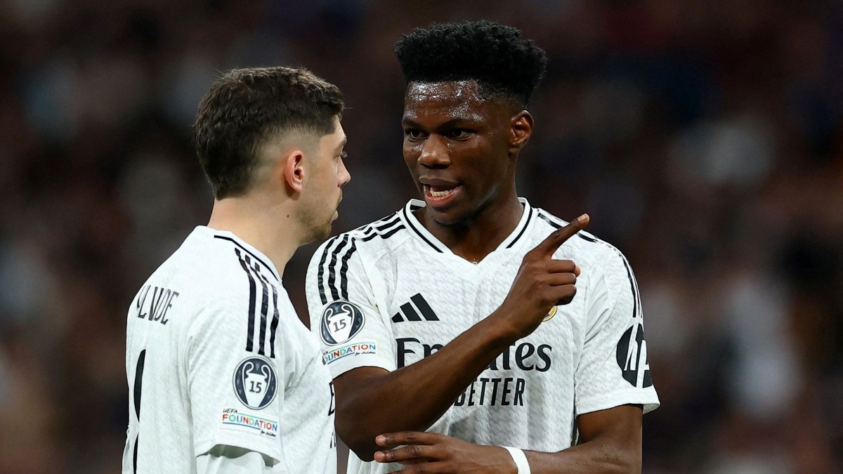 Federico Valverde a Aurelien Tchouameni 