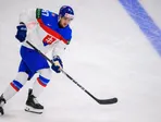 Pavol Regenda pred zápasom Slovensko - Slovinsko v skupine A na MS v hokeji 2025.