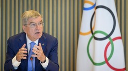 Prezident MOV Thomas Bach. 