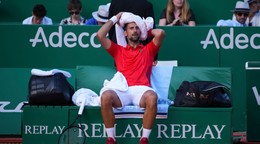 Novak Djokovič v semifinále turnaja ATP Monte Carlo 2024.