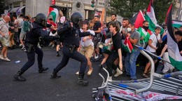 Nepokoje počas Vuelta a Espaňa 2025.