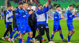 Futbalisti Slovenska do 21 rokov.