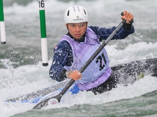 Slovenská vodná slalomárka Emanuela Luknárová