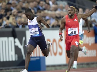 Letsile Tebogo a Noah Lyles