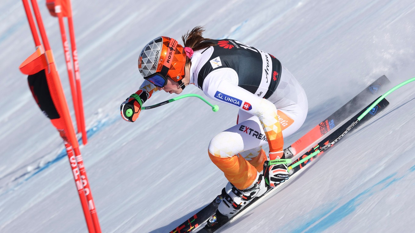 Online prenos: Petra Vlhová dnes ide obrovský slalom v Lenzerheide (1. kolo).