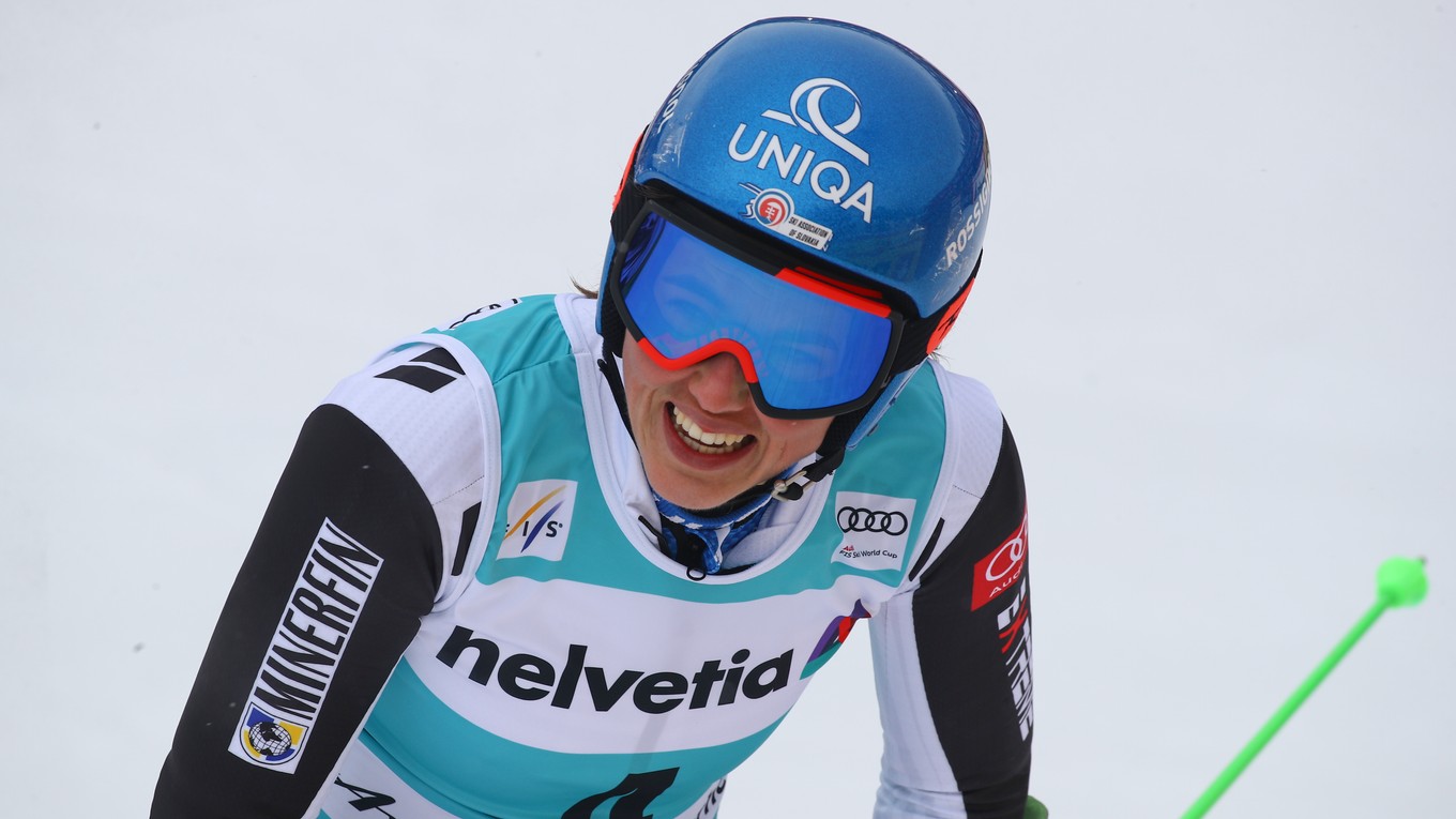 Petra Vlhová vo švajčiarskom stredisku Lenzerheide. 