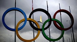Olympijské kruhy - ilustračná fotografia.