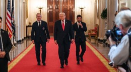 Donald Trump a Lionel Messi. 