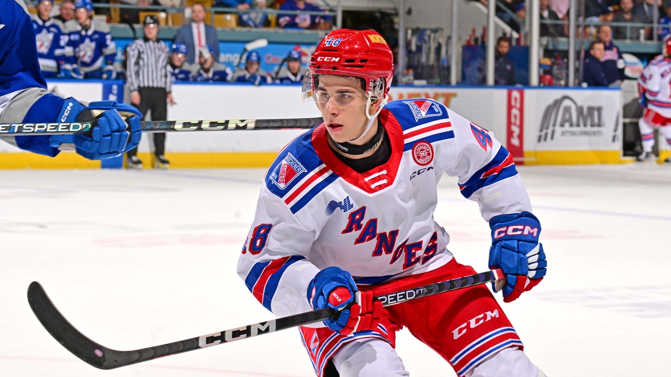 Filip Mešár v drese Kitcheneru Rangers.