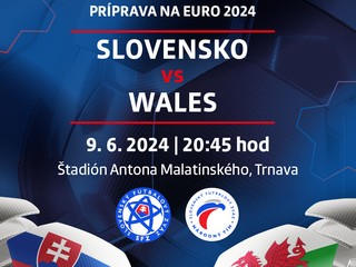 MUŽI A - Vstupenky na prípravný duel pred EURO 2024 s Walesom v predaji online od štvrtka
