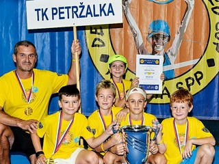 Tenisový tím TK Petržalka vyhral 19. ročník Detského Davis Cupu.