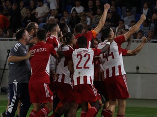 Hráči Olympiakos Pireus.