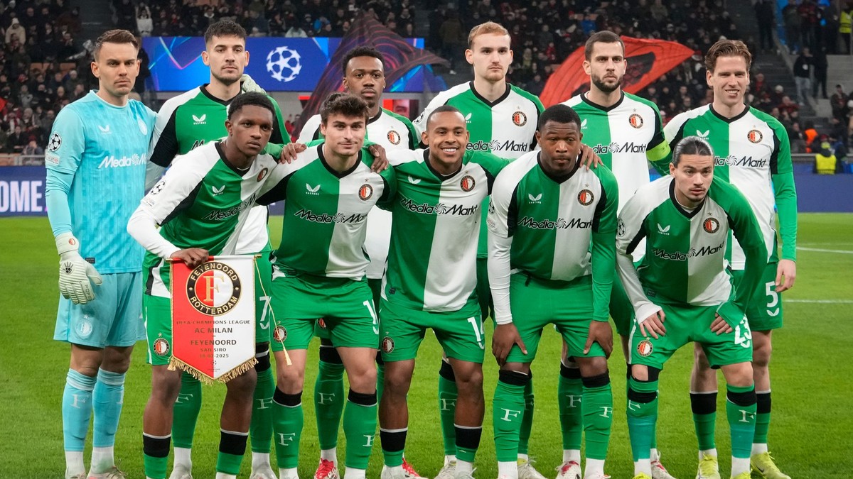 Hráči Feyenoordu Rotterdam