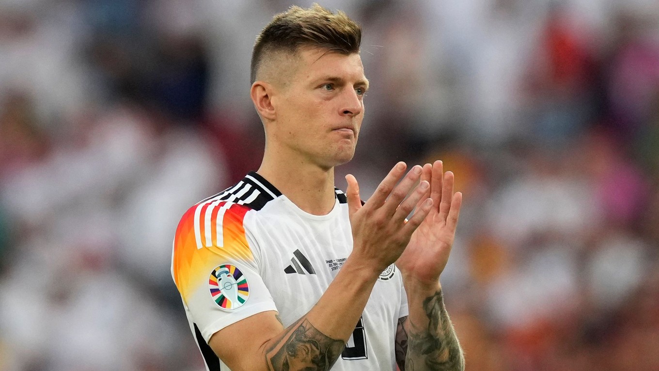 Toni Kroos po poslednom zápase v drese nemeckej reprezentácie. 