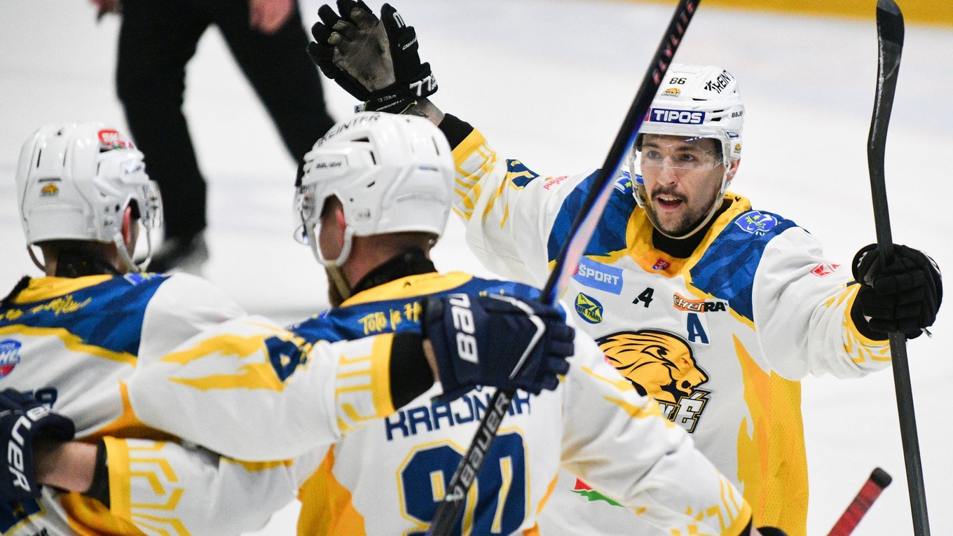 Radosť hráčov z Humenného.