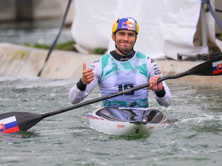Slovenský vodný slalomár Jakub Grigar.