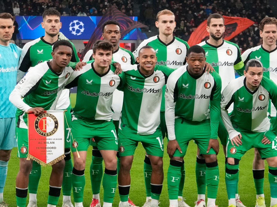 Hráči Feyenoordu Rotterdam