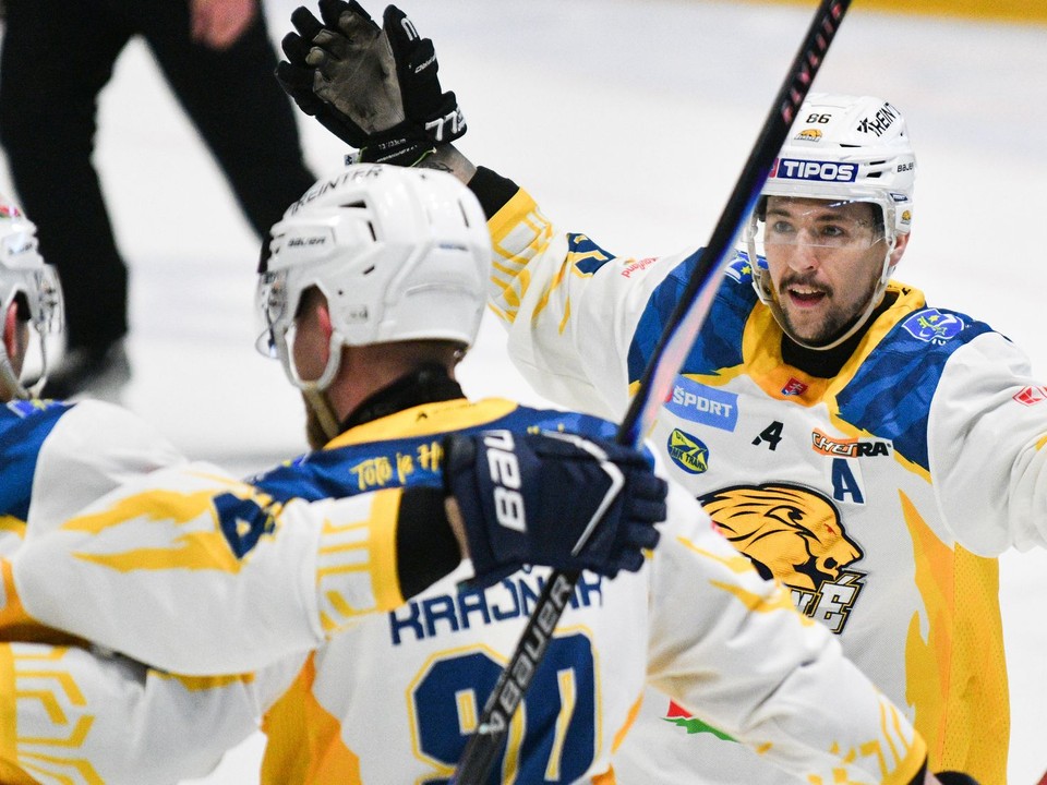 Radosť hráčov z Humenného.