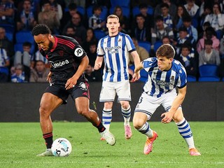 Momentka zo zápasu Real Sociedad - Sevilla