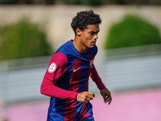 Joao Mendes v drese FC Barcelona.